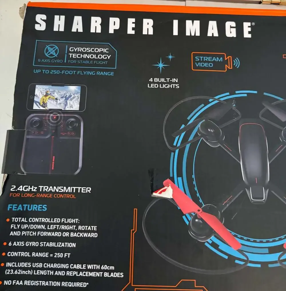 Sharper Image untested selling